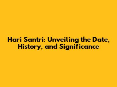 Hari Santri: Unveiling the Date, History, and Significance
