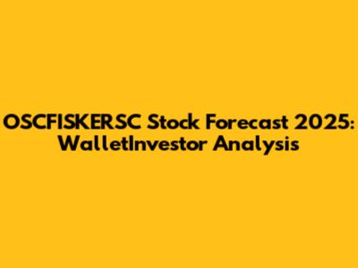 OSCFISKERSC Stock Forecast 2025: WalletInvestor Analysis