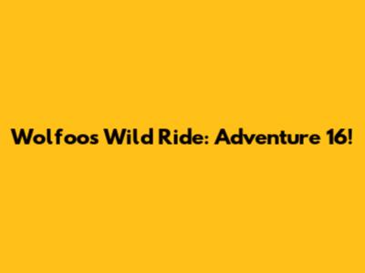 Wolfoo's Wild Ride: Adventure 16!